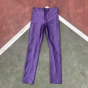 American apparel disco pants size large purple